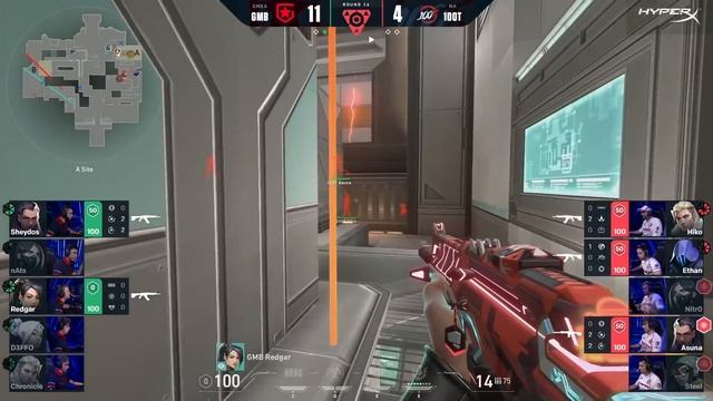Winner into Playoffs ! 100 Thieves vs Gambit - HIGHLIGHTS | VCT Stage 3: Masters Berlin смотреть онлайн