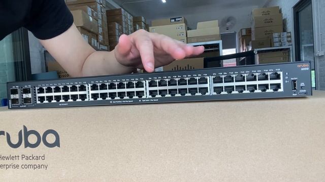 Review Aruba 6000 48G 4 SFP Switch (R8N86A) смотреть онлайн