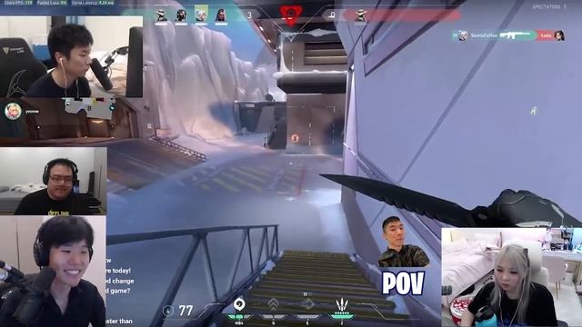 Disguised Toast Plays With WHOMEGALUL TROLL Streamer In Valorant L Day In The OTV SMP Minecraft