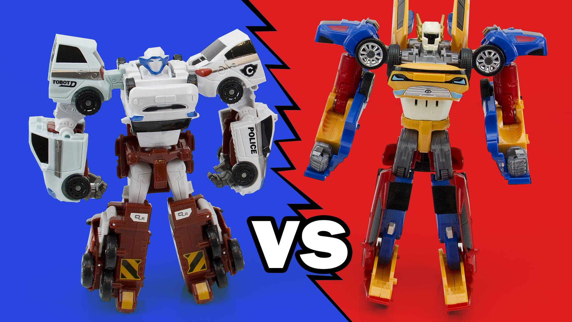 Тоботы Кватран против Тритана. Игрушки Тоботы Трансформеры. Мультики для детей. смотреть онлайн