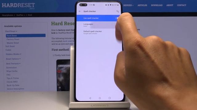How to Enable Spell Checker in OnePlus Nord - Word Correction Feature смотреть онлайн