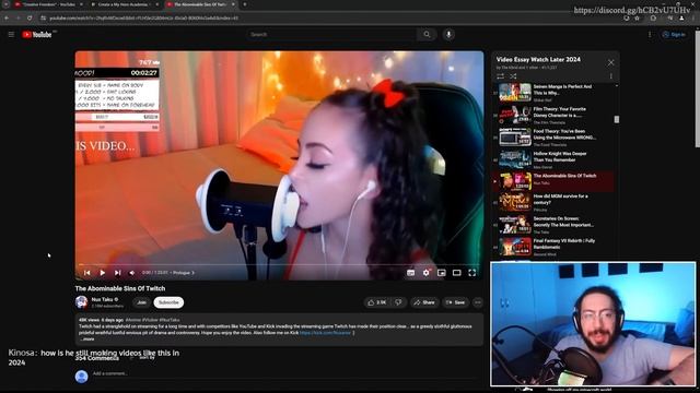 Showing off my minecraft world & doing typical stream stuff смотреть онлайн