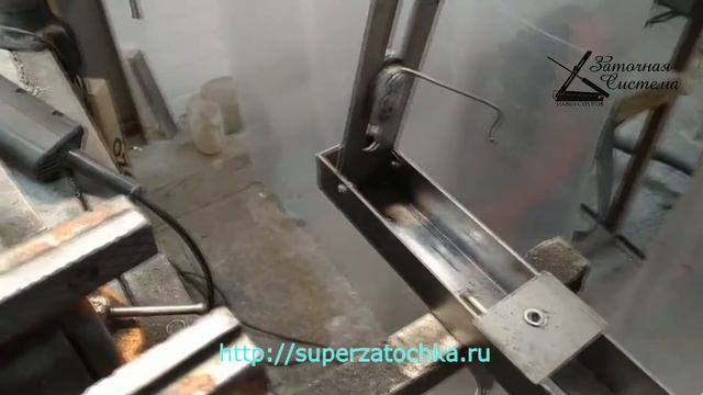 Японские ножи Samura 67 заточка в линзу.