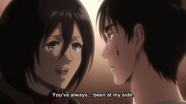 Attack on titan - (Mikasa and Eren) Ending смотреть онлайн