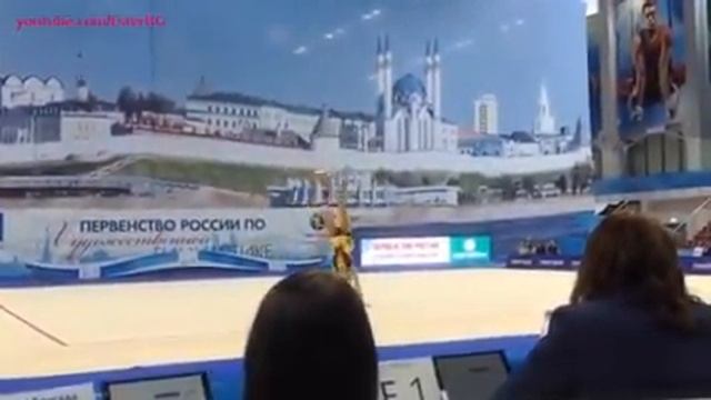 Arina Averina Hoop - Russian Championships 2017 смотреть онлайн