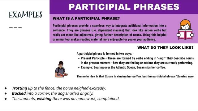 Grammar to Get Things Done 13 Sentence Variety Tip Participial Phrases смотреть онлайн