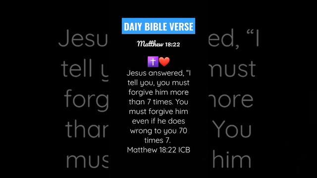 Always Forgive | 70 × 7 | Matthew 18:22 смотреть онлайн