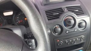 Рено Меган 2, как разблокировать руль и двери не заводя двигатель!