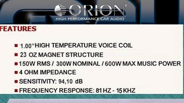 NEW 2017 CT-M6 ORION COBALT MIDRANGE SPEAKER. смотреть онлайн