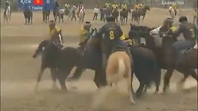 Қазақстан - Қырғызстан. Көкпар. Кокпар. Казахстан. Кыргызстан смотреть онлайн