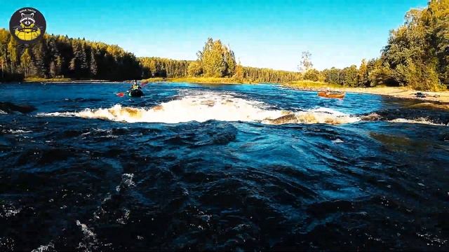 Сплав без пакрафта в сухом костюме от ТаймТриал