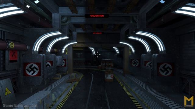 Wolfenstein Game Environment | 3ds Max | Animation | Environment 3d modeling смотреть онлайн