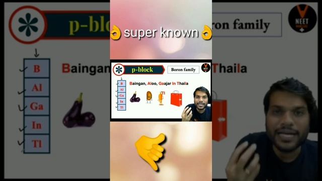 P-BLOCK ke boron family ko yaad kaise kre super short tricks by arvind sir#chemistry Resarch centre смотреть онлайн