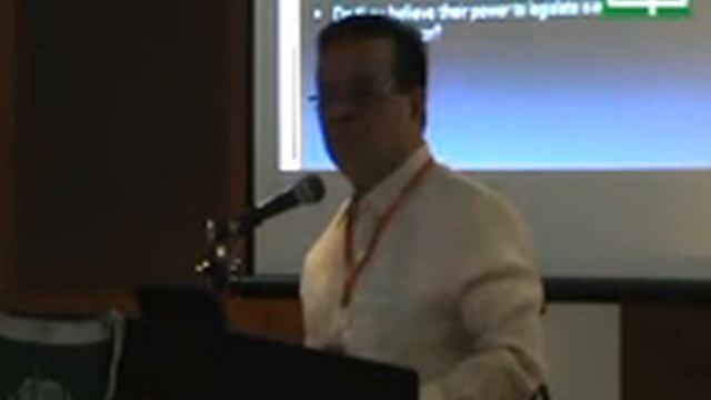 Sen. Franciso 'Kit' Tatad @ National 