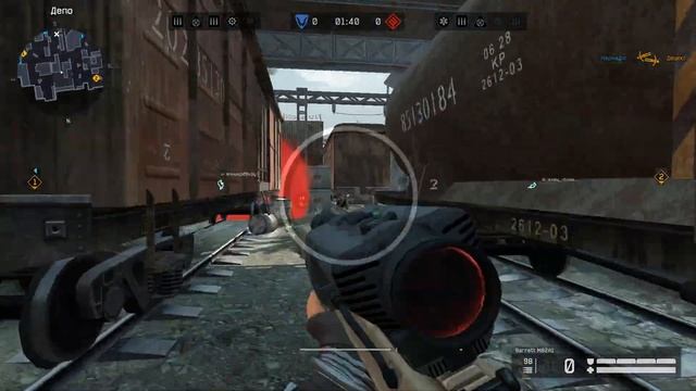 Warface. Смок Баррету не помеха...