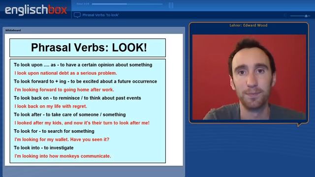 English Vocabulary | Phrasal Verbs | Look