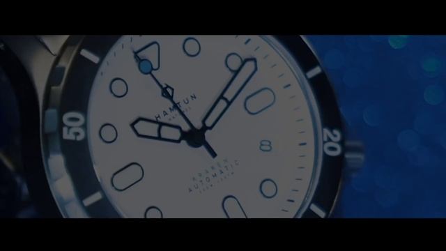 Hamtun H2 scratch-resistant titanium dive watch launch video смотреть онлайн