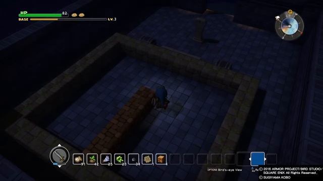 Dragon Quest Builders (PS4) - Chapter 2 Thalamus Red Portal Puzzle