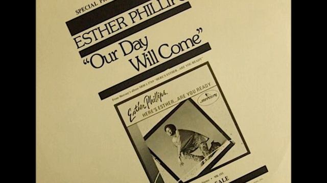 Esther Phillips - Our Day Will Come (1979) 12" vinyl смотреть онлайн