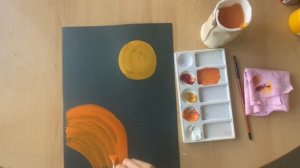 Рисуем космос с детьми 5-7 лет