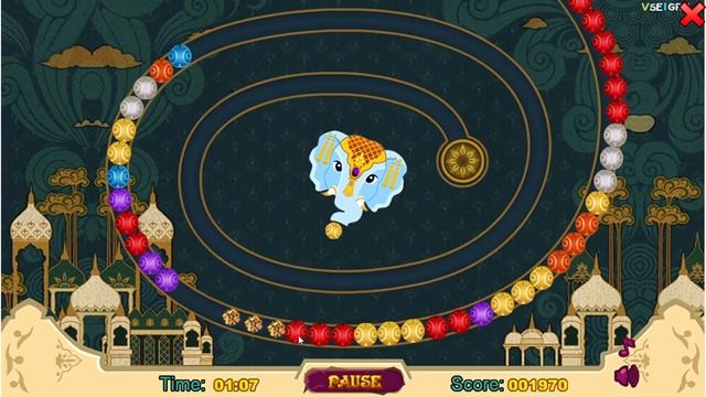 ASMR Game Indian Zuma. смотреть онлайн