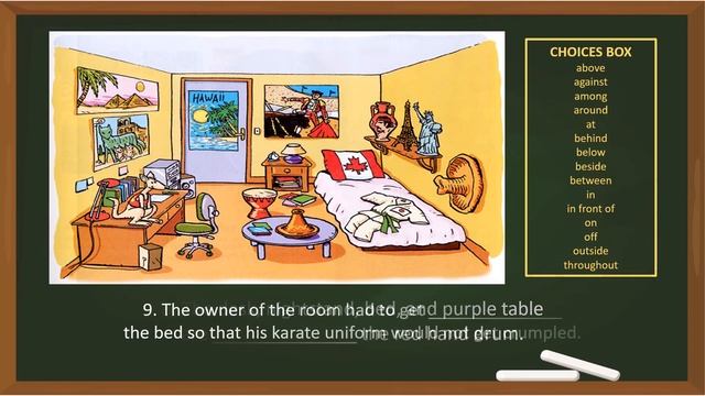 Prepositions of Place || ESL Grammar Exercise смотреть онлайн