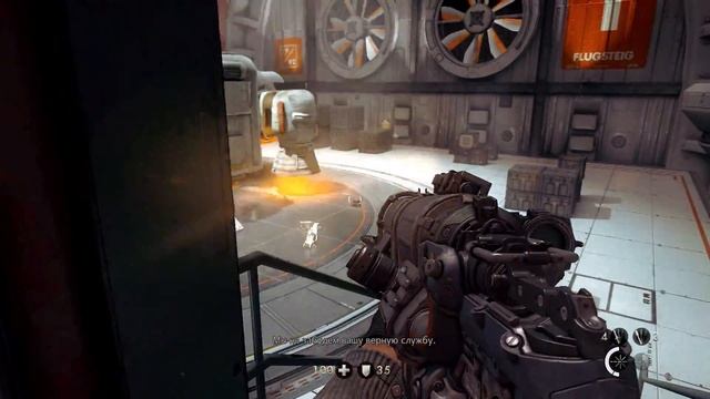 Wolfenstein: The New Order #36 - Радушный приём на Земле смотреть онлайн