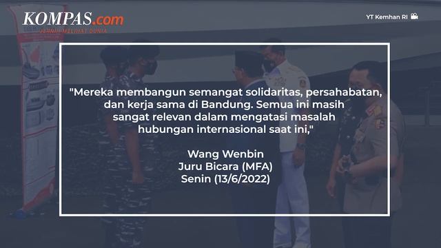 China Puji Pidato Prabowo Subianto di Forum Shangri-La 2022 смотреть онлайн
