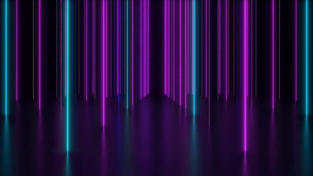 Glowing Neon  Equalizer  Lights 4K VJloop Motion Background Music Animation|Неон Эквалайзер Фон