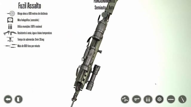 Assault Rifle Imbel IA2 смотреть онлайн