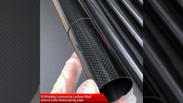 RJXHOBBY carbon fiber sleeve wing tubes for #VTOL #aircraft #UAS #carbonfiber #RJXHOBBY смотреть онлайн
