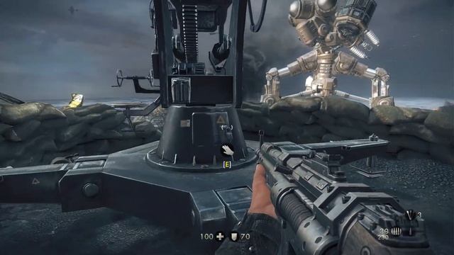 Wolfenstein: The New Order. Часть1. Крепость черепа.