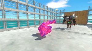 Assassin Goro Evolution Door Challenge | Lava Golem Brothers - Animal Revolt Battle Simulator