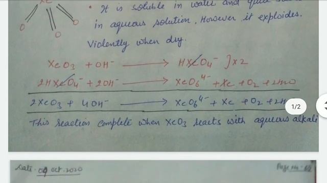 p-block element's (compounds of xenon) смотреть онлайн