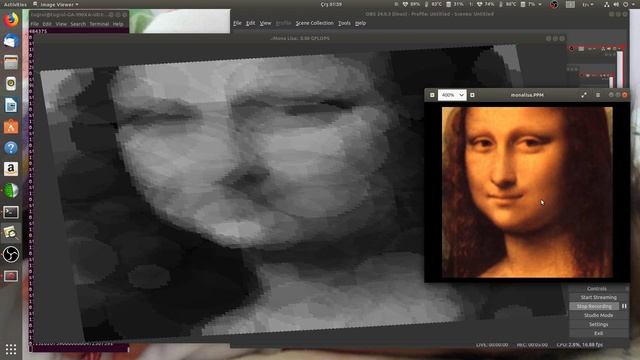 CUDA accelerated genetic algorithm: Mona Lisa drawing - 10 minute run смотреть онлайн