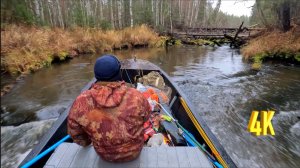 ЧЕРЕЗ БРЕВНА И ЗАВАЛЫ, ЗАКРЫВАЕМ СЕЗОН ЖИДКОЙ ВОДЫ | 2 ЧАСТЬ