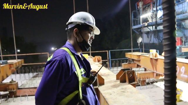 TSC Epoxy Glue Segment Erection Span No.6 Dhaka Metro Rail Bangladesh Italian Thai Development смотреть онлайн