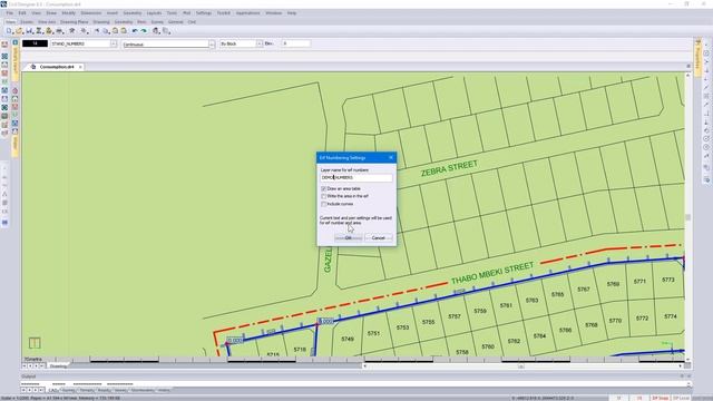 Civil Designer software FAQ - Property erf numbering and area table creation смотреть онлайн