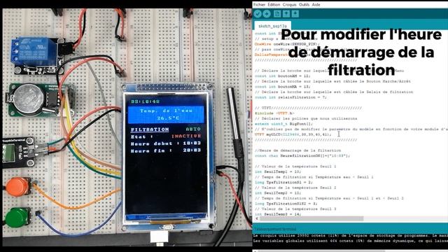 Filtration automatique piscine partie 2 смотреть онлайн