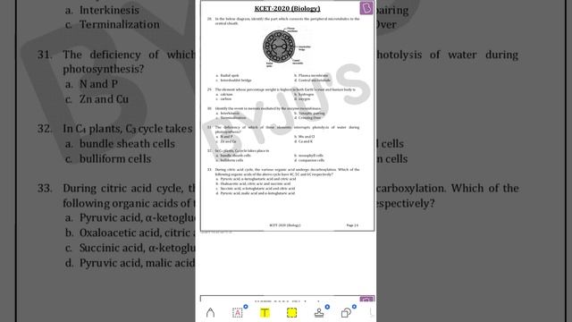 Biology Kcet 2020 previous questionpaper#exam #preparation #important #biologyclass12 #kcet_biology смотреть онлайн