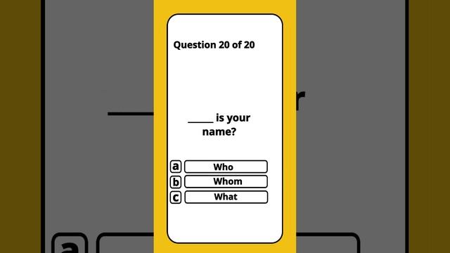 Pronouns (Q19~20) | English Grammar Quiz смотреть онлайн