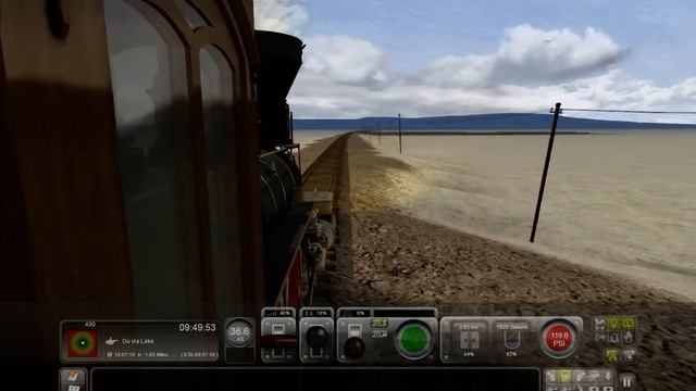 Train Simulator 2019 - C02. Guided Tour – Kelton to Promontory смотреть онлайн