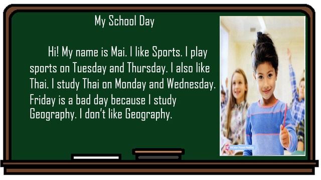 Unit 2   My School Day Lesson 2