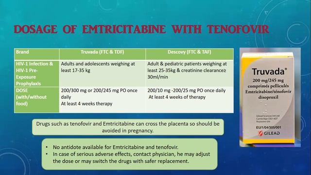 Emtricitabine And Tenofovir