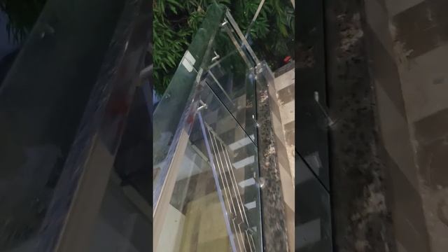 steel and glass railing #instagram #inspiration #trending #facebook #india #instareels #yuoutube смотреть онлайн