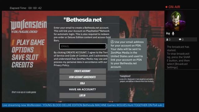 Live streaming new Wolfenstein young blood deluxe edition ON ps4 смотреть онлайн