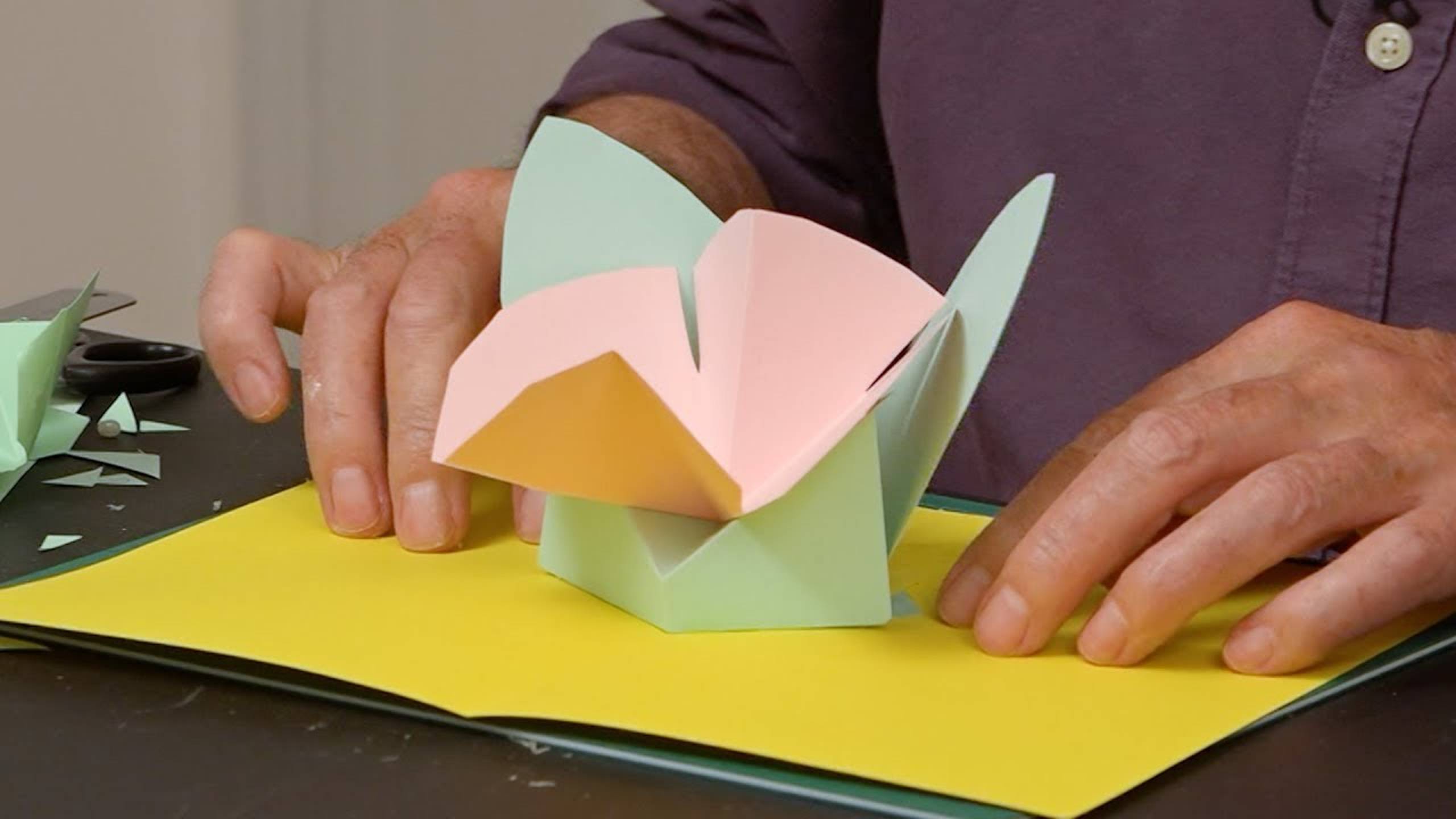 Pop-Up Tutorial 46 - Flower - Type 2 смотреть онлайн