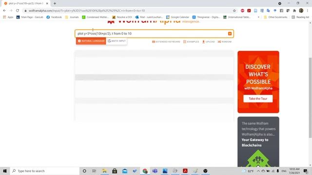 Physics 207203 Lecture 8.5 Wolfram Apha Tutorial смотреть онлайн