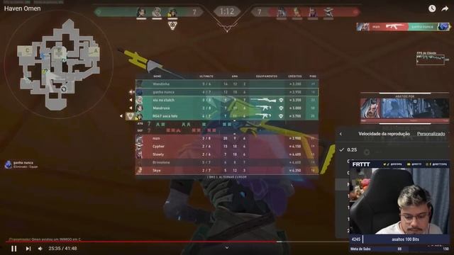 ANALISEI UM SUB DIAMANTE JOGANDO DE OMEN? смотреть онлайн