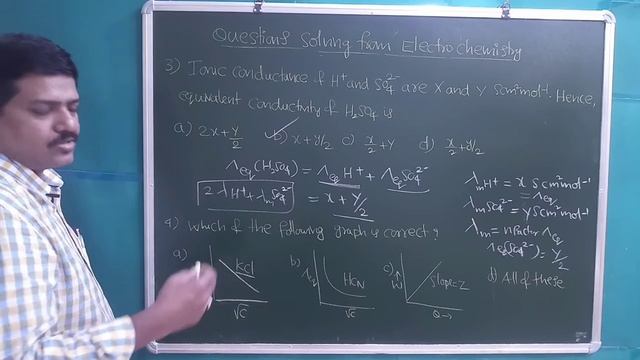 QUESTIONS SOLVING | ELECTROCHEMISTRY | BY: KHASEEM SHAIK смотреть онлайн